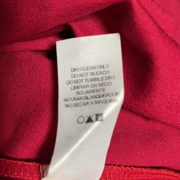 EUC Agaci Small Dark Red Dress B5-82 - Picture 6 of 6